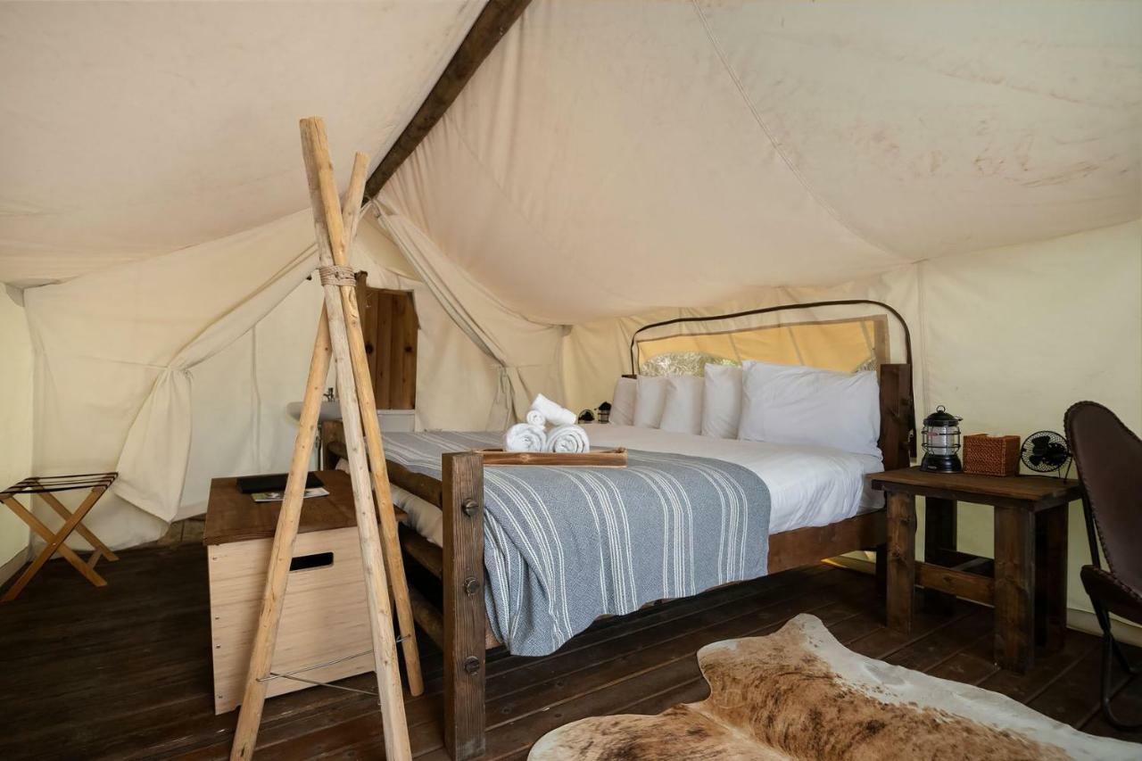 Under Canvas Glacier Coram Bagian luar foto
